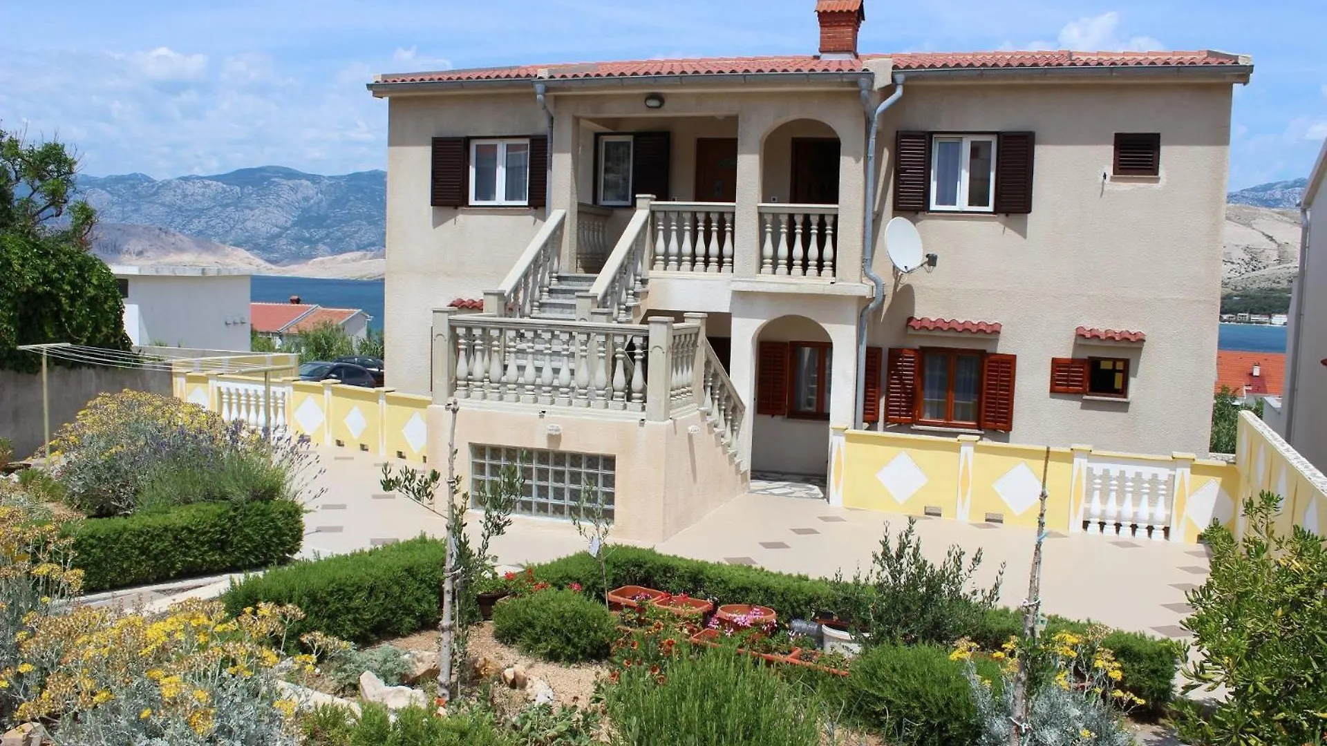 Apartment Dar Pag Town Croatia